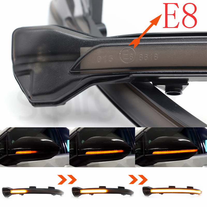 Vw ゴルフ 7 MK7 7.5 GTI R Sportsvan Touran L II LED ダイナミックターンシグナルライトフラッシャー流水ウインカー点滅ライト