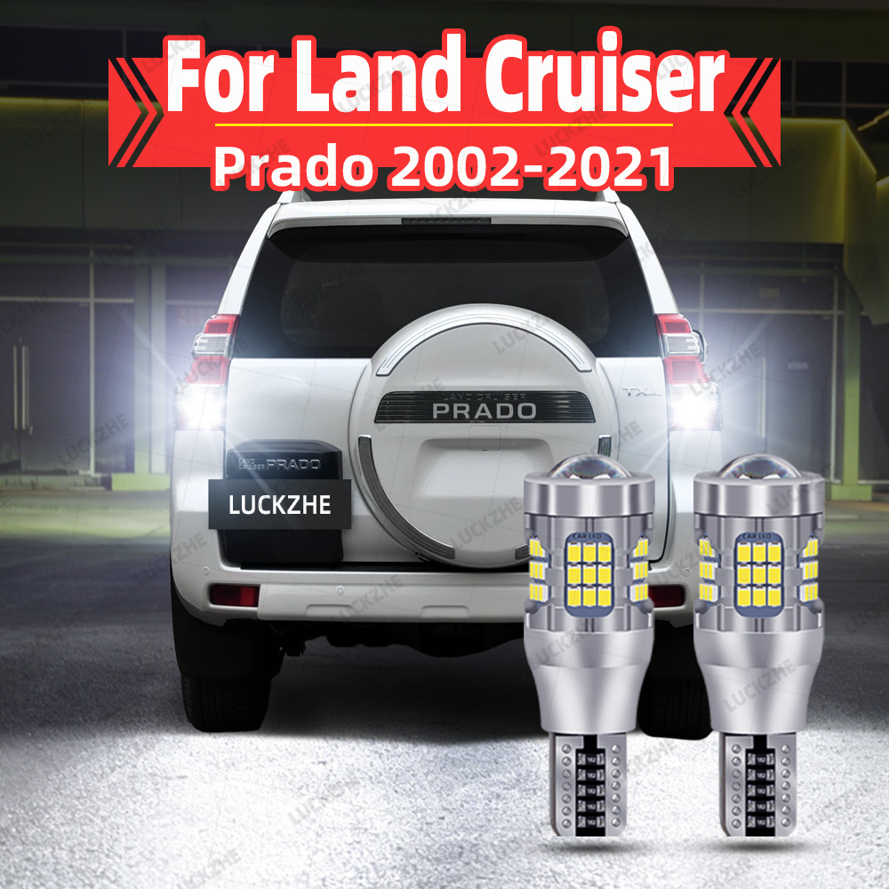LED Reverse Lights For Toyota Land Cruiser Prado 120 150 J120 J150 2008 2009 2010 2011 2012 2013 Tuning Accessories Backup Light