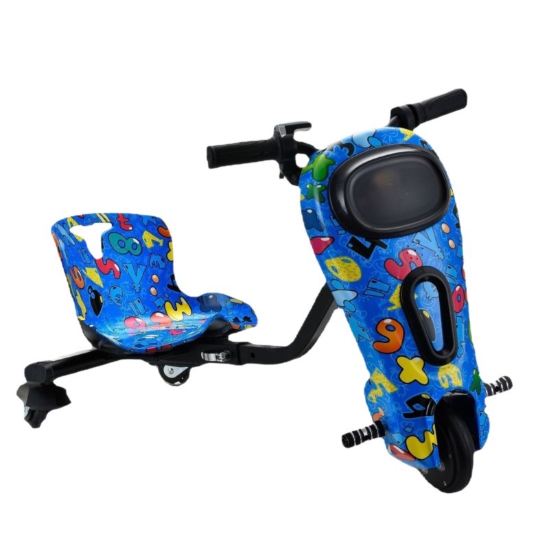 子供用電動三輪ドリフトスクーター フリックテールカート バランスツイスト ゴーカート スクエアエンターテイメント