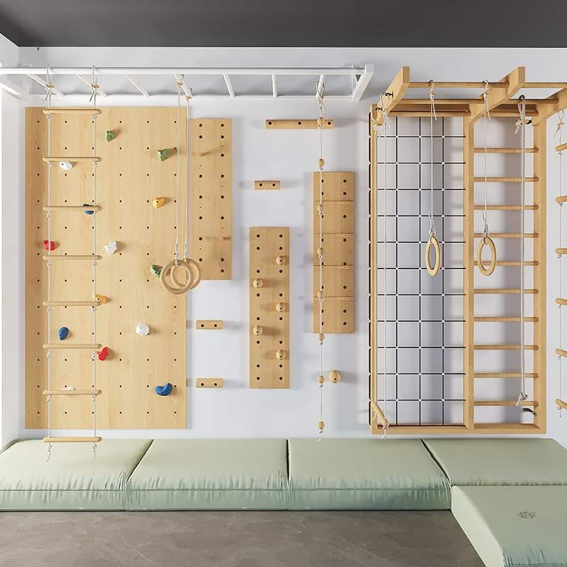 クライミングウォール 児童コート 屋内幼稚園 体操 屋外クライミングフレーム