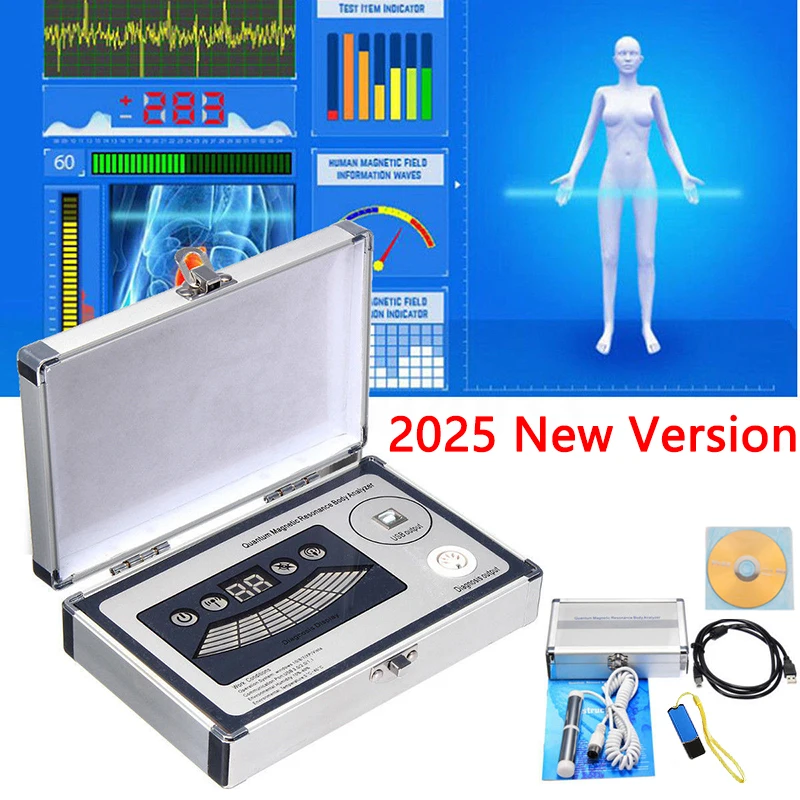 2024 新しい身体量子アナライザー磁気共鳴健康アナライザー 54 チェックレポートセット健康テスト身体オリジナルマシン
