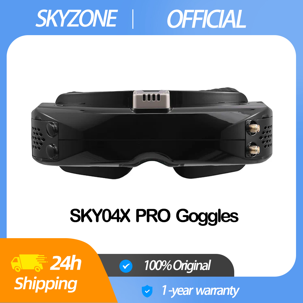 SKYZONE SKY04X プロ FPV ゴーグル 1920X1080 OLED 5.8 グラム 48CH ステディビューレシーバー DVR ヘッドトラッカーファン RC 飛行機レーシングドローン用