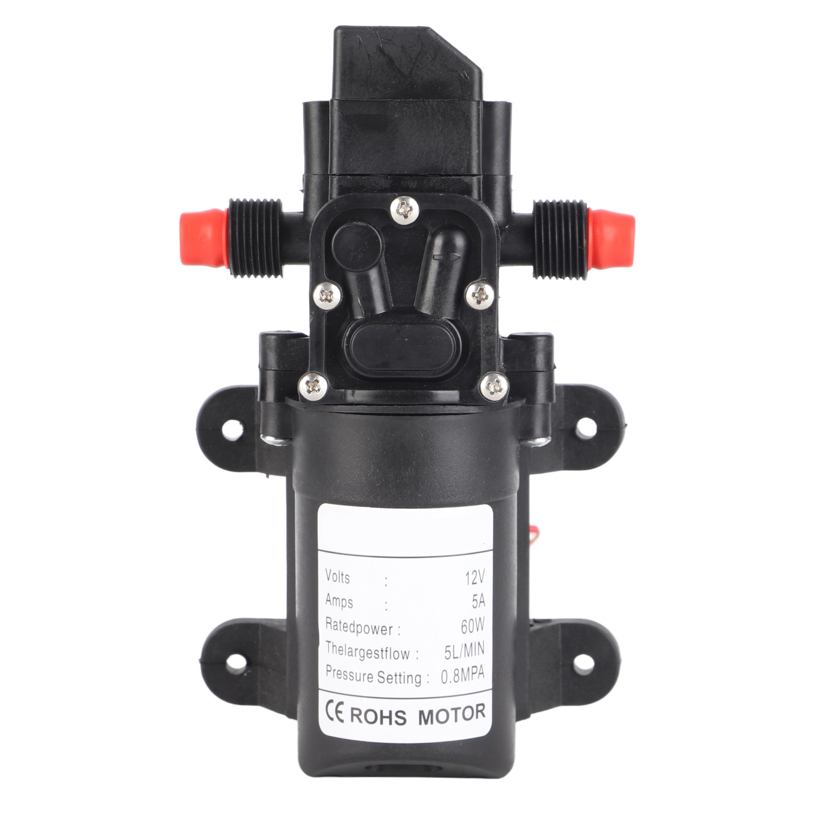 DC 12V ウォーターポンプ高圧 116Psi 自吸式キャラバン キャンプ ボート