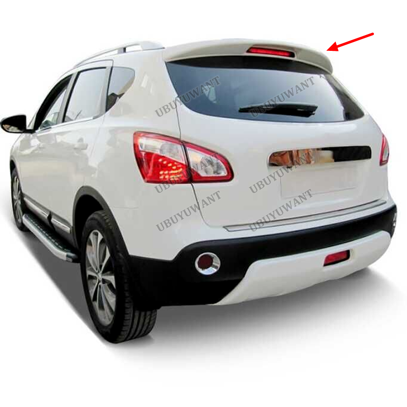 日産キャシュカイ 2007-2011 高品質 ABS プラスチック未塗装翼尾翼装飾スポイラー自動車外装部品