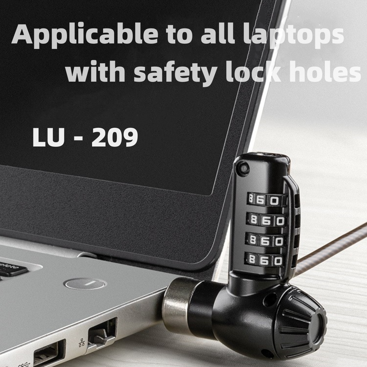 kensington ユニバーサルラップトップロック 盗難防止ケーブルロック デジタル機器ロッカー ラップトップ PC モニター その他のデバイス用 ブラック 2M