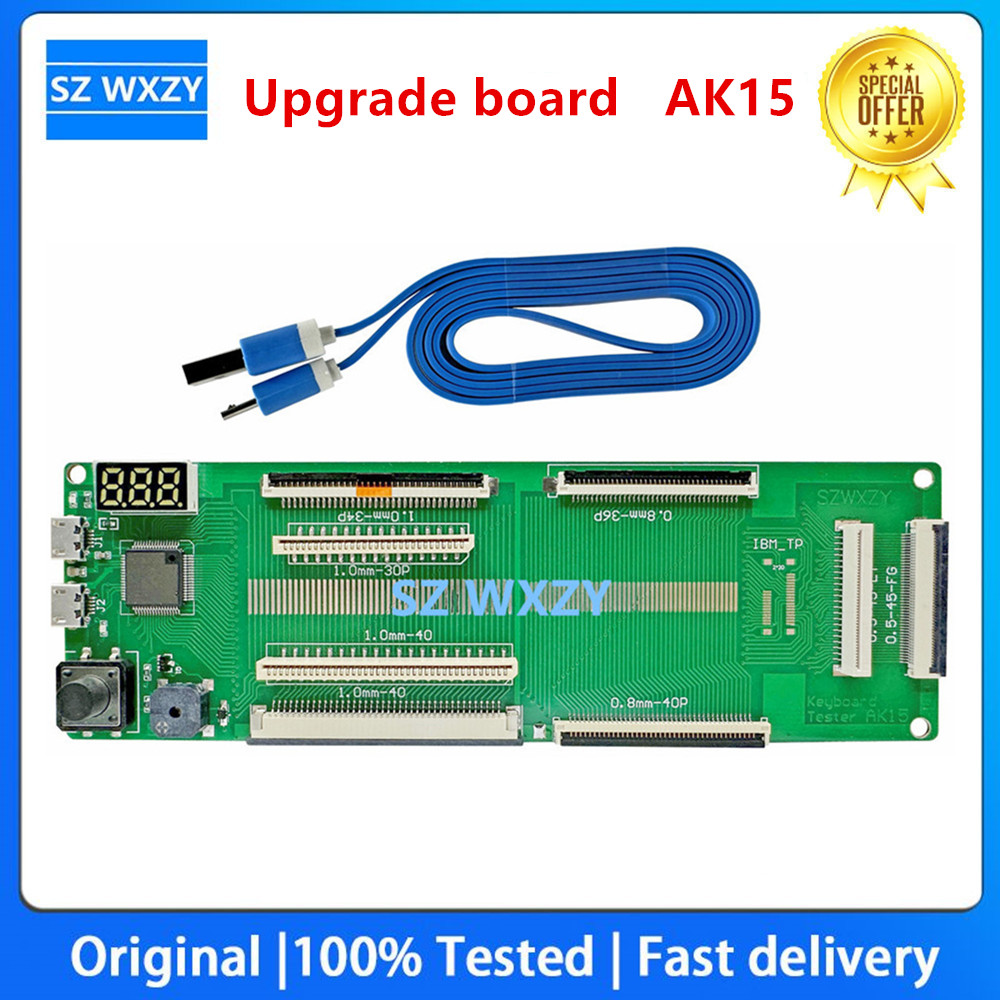 新品オリジナル QK-AK15 AK15 ノートパソコンキーボードテスター テスト装置 マシンツール USBインターフェース ケーブル付き 100%テスト済み 迅速発送