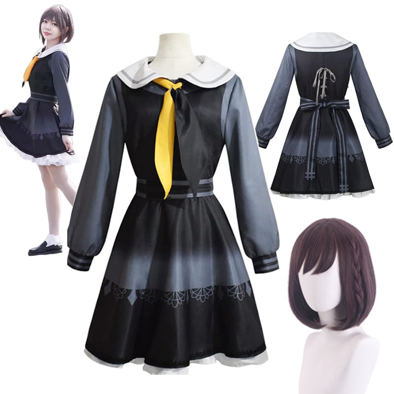 東雲恵那コスプレ衣装ウィッグアニメプロジェクト世界カラフルなステージ制服ハロウィンパーティー女性女の子