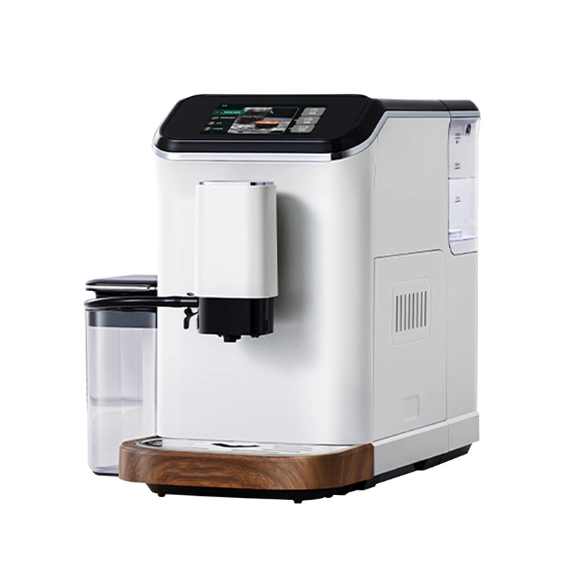 Fully Automatic Espresso Machine with Automatic Grinding and Milk Frothing, Dual Boilers with Independent Heating