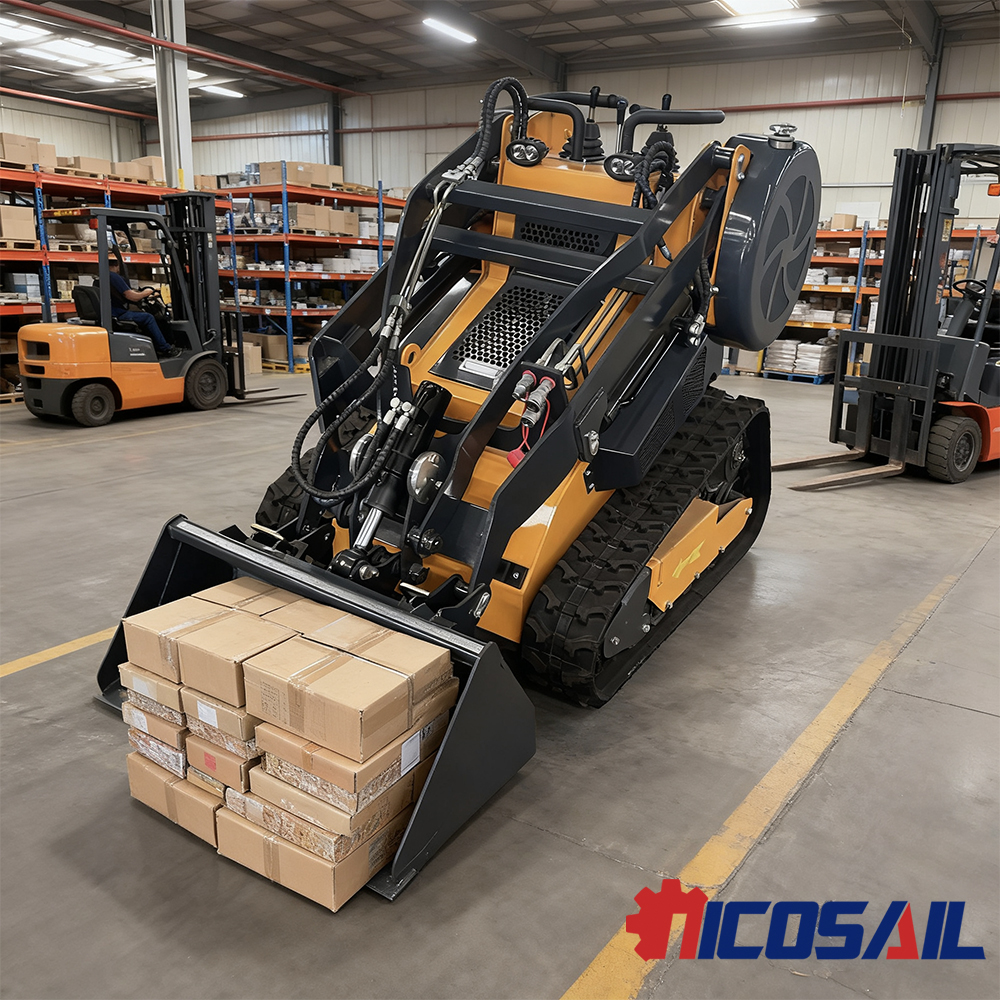 高品質積載量 500kg 700kg 850kg 950kg 1000kg 小型ローダー スキッドステアローダー