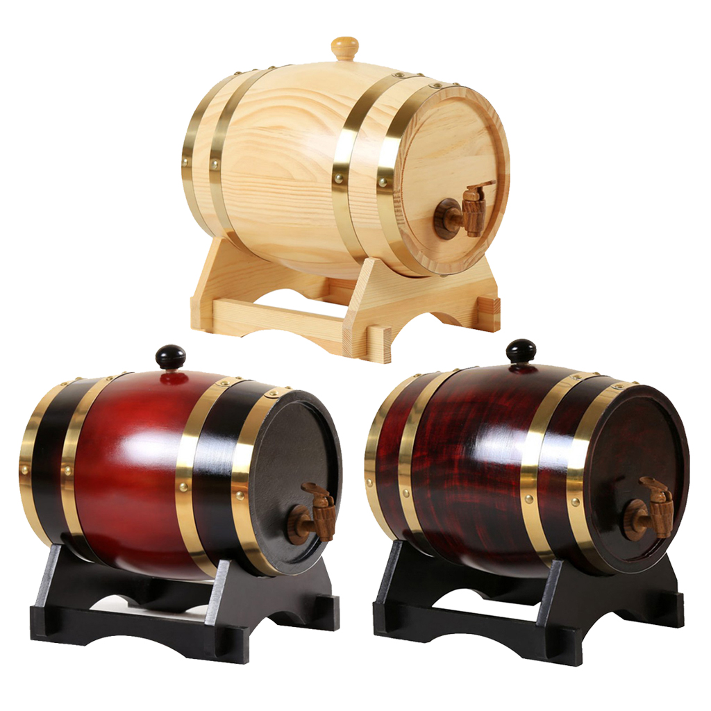 1.5L/3L 木製ワイン樽ヴィンテージオーク自家醸造アクセサリーワイン樽大容量保存容器テキーラワインウイスキー