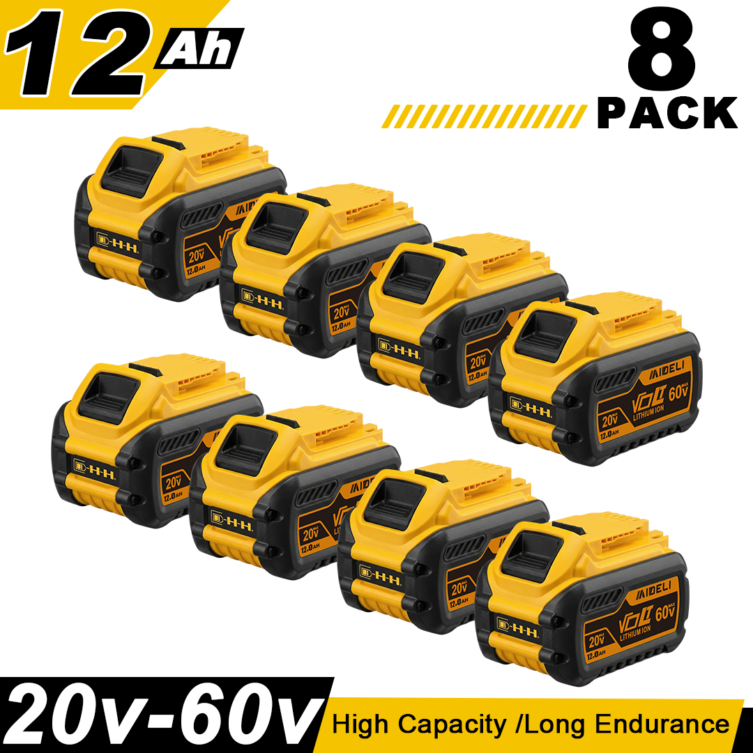 アップグレードされたバージョンは、DeWalt バッテリー、電動工具バッテリー、DCB200 MAX、DCB606、DCB612、20V、60V、12.0Ah に適しています。