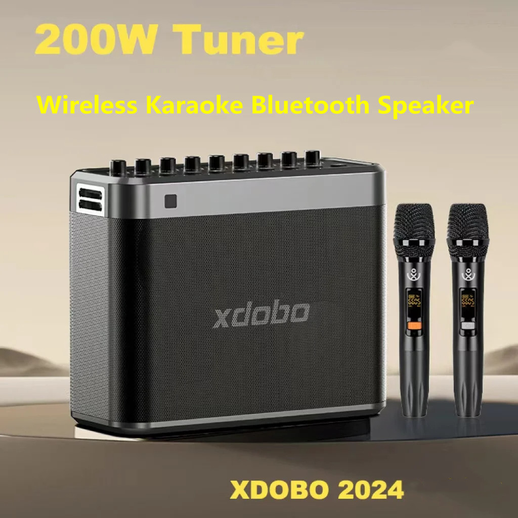 200 ワットハイパワーワイヤレス Bluetooth スピーカーサラウンドサウンドサブウーファーホームミュージックセンター屋外防水ポータブルサウンドボックスチューナー