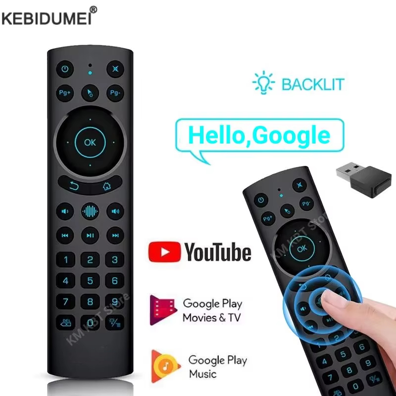 G20S PRO BT 音声リモコン 2.4 グラムワイヤレス Bluetooth エアマウス G20 BT マイクジャイロスコープ IR 学習 Android TV ボックス