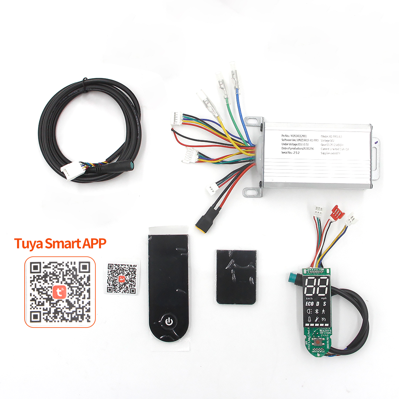 XFY 8.5 インチ 36V 15A コントローラーキット、MiJia 電動スクーター用、速度 10/20/25 km/h、交換可能なアクセサリー