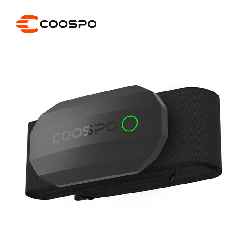 COOSPO H808S 心拍センサーデュアルモード ANT Bluetooth チェストストラップ付きサイクリングコンピュータ Wahoo Garmin Zwift スポーツモニター用