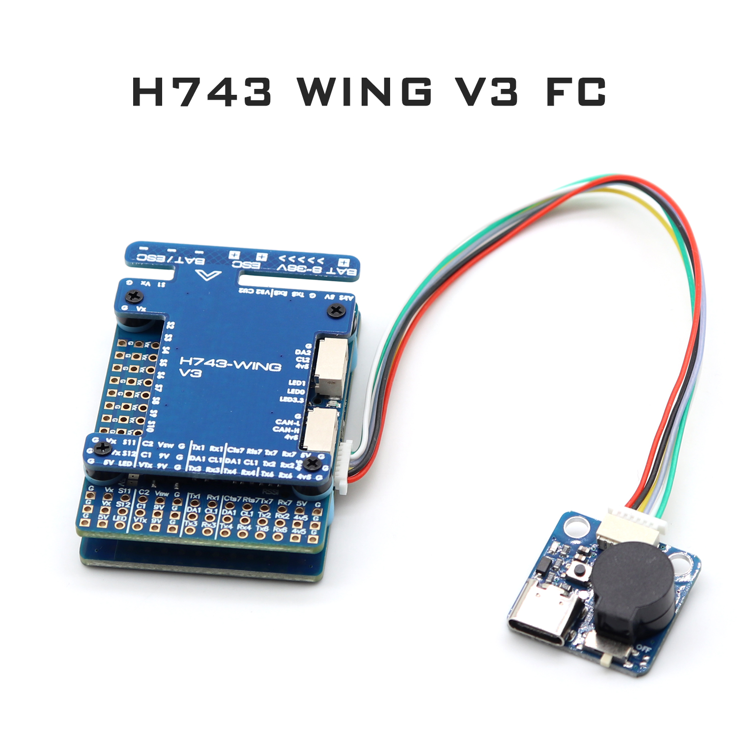 H743-WING V3 フライトコントローラー DPS310 ICM42688 ArduPilot INAV フライトコントローラー RC FPV 飛行機固定翼ドローン用