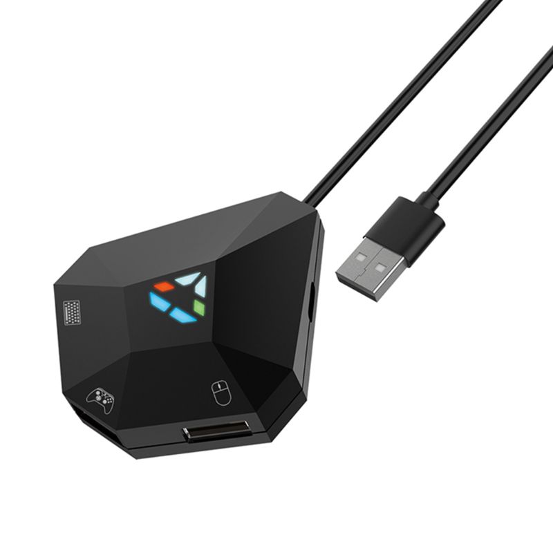 キーボードとマウスの変換アダプター ゲームパッド コントローラー コンバーター用