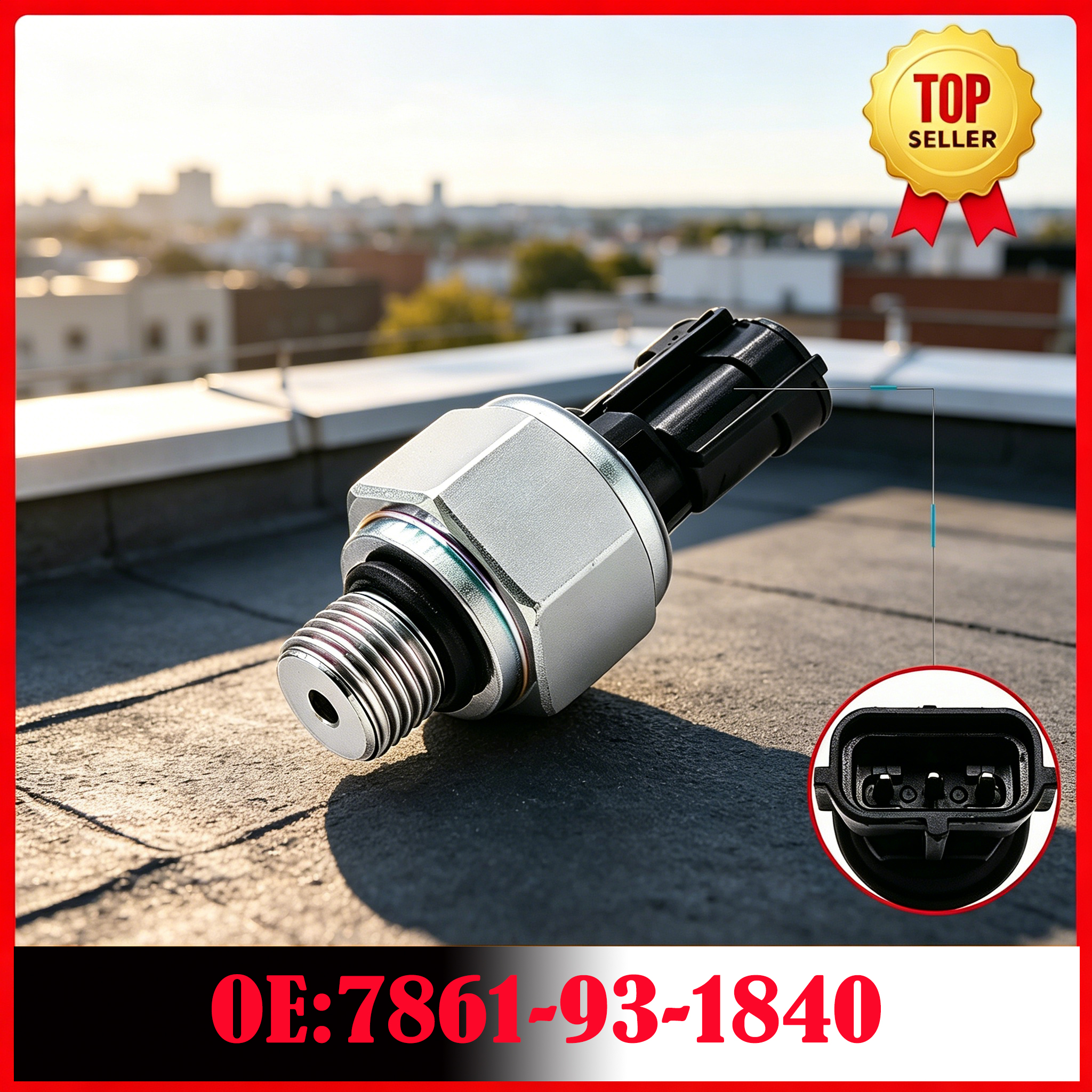 掘削機部品低圧センサー 7861-93-1840 7861931840 コマツ PC130-8 PC200-8 PC220-8 PC300-8 PC350-8 PC400-8 PC450-8