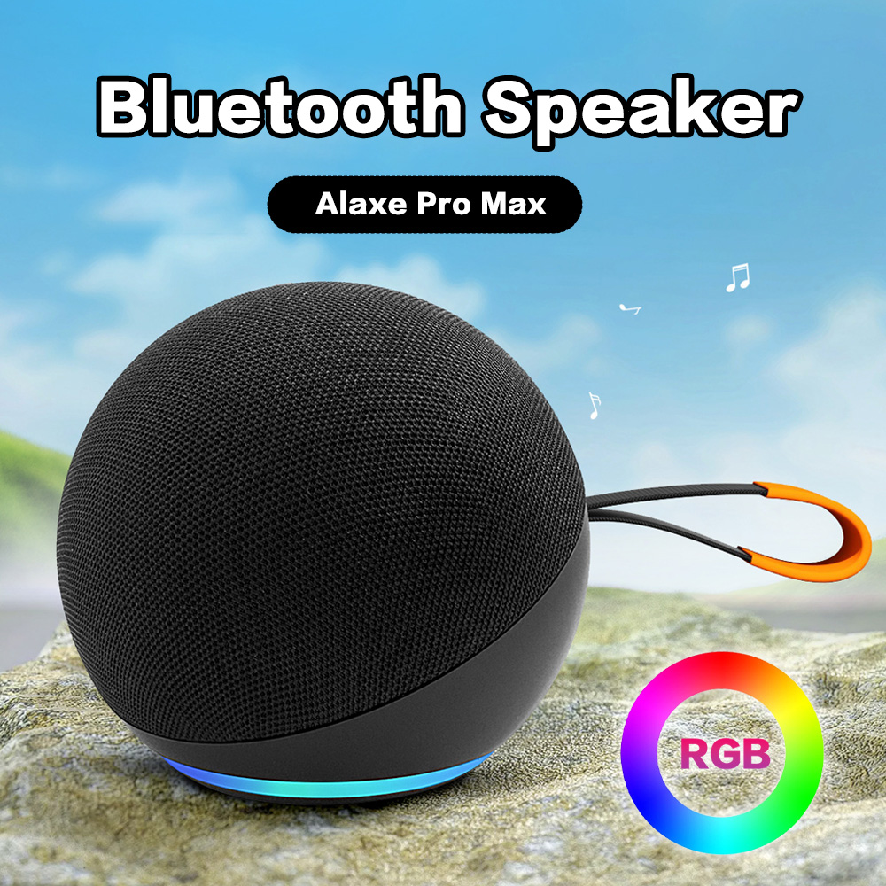 Alaxe Pro Max Bluetooth スピーカー Echo Dot 5th 屋外ワイヤレス Bluetooth 世代ミディアム RGB スピーカーホームサブウーファー