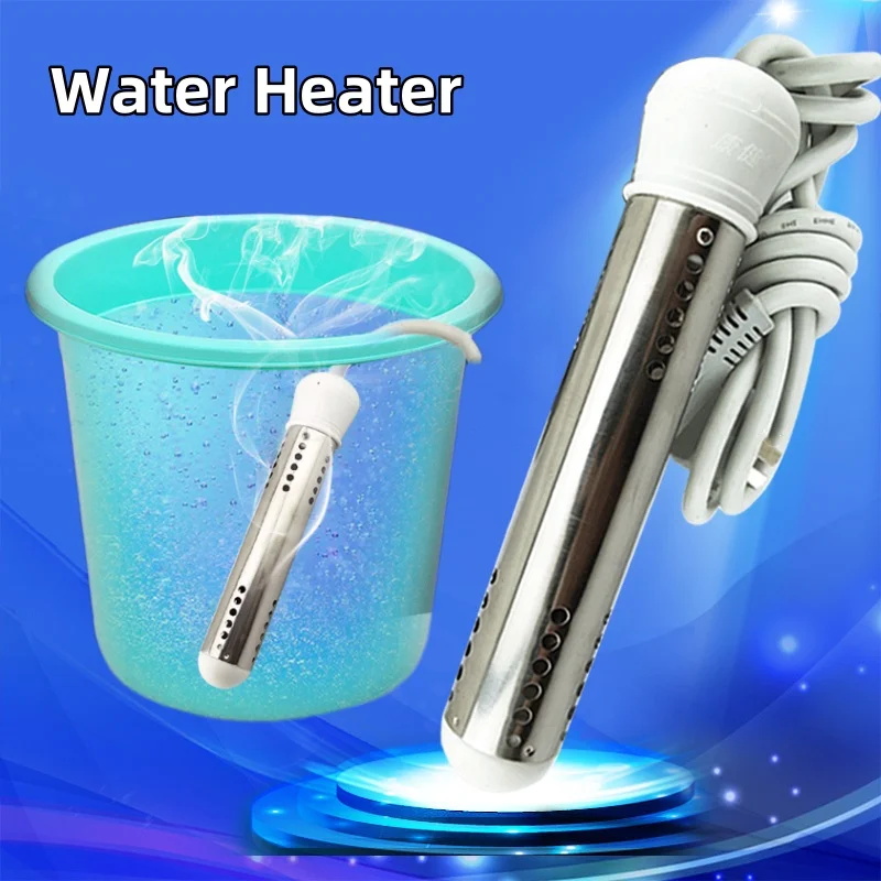 2000 ワット電気加熱ロッドポータブル給湯器貯水型温水スティック家庭用ステンレス鋼加熱管