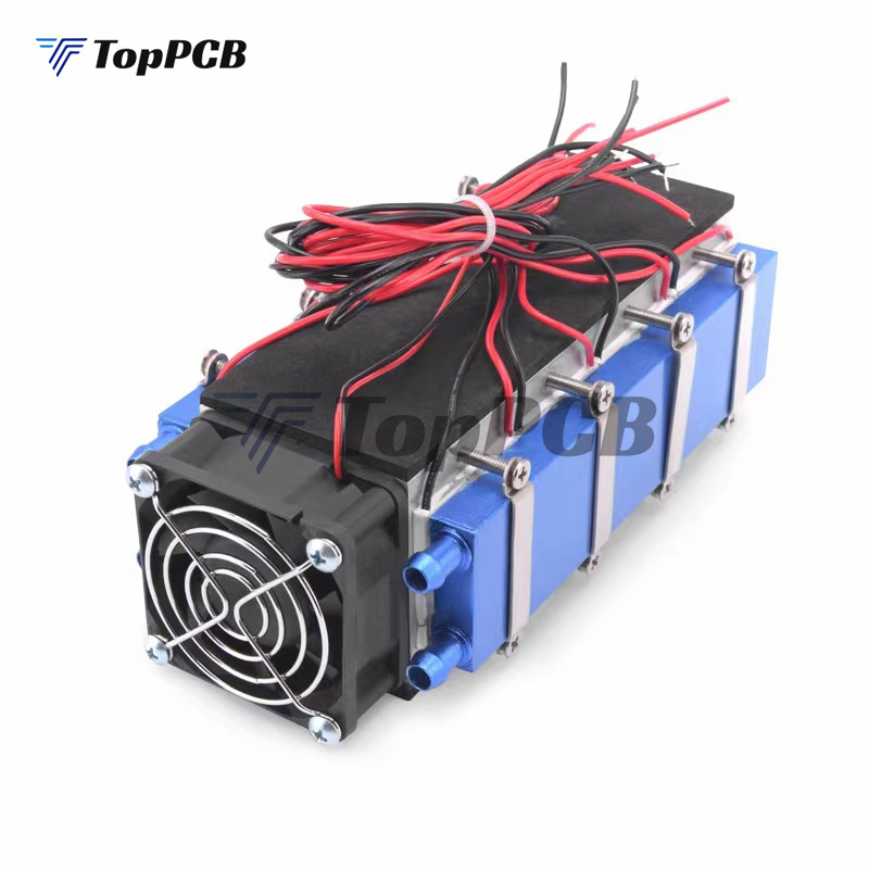 12V 576W 8チップ半導体熱電クーラーペルチェ電子冷却ラジエーターエアコン冷蔵庫クーラー