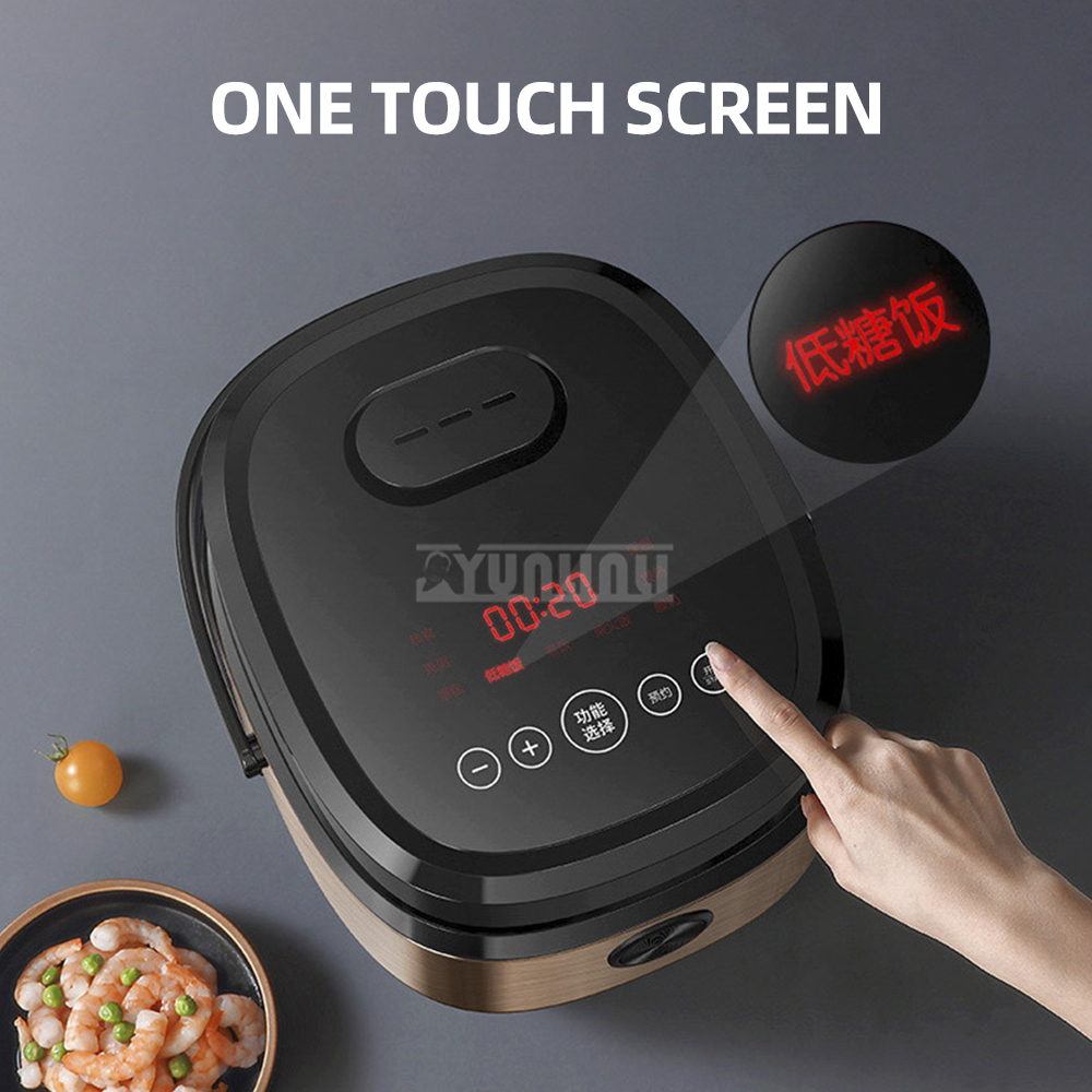 5L 炊飯器電気ライススープ分離クッカーノンスティック調理機スマート Elektirikli Ocak キッチン 3-4 人