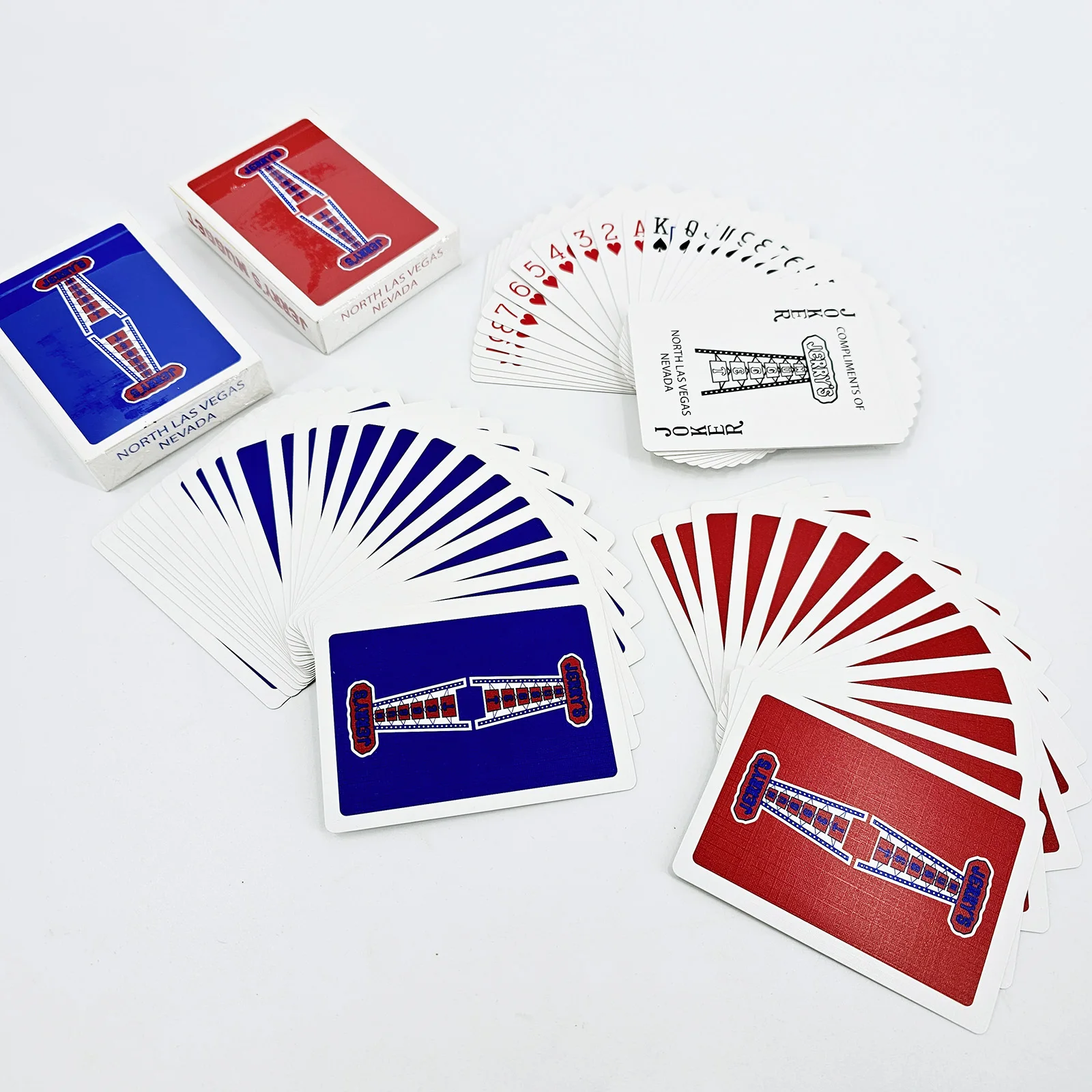ジェリーズ ナゲット トランプ ポーカー (赤/青) ポーカーデッキ 手品 クローズアップ イリュージョン ギミック 小道具 メンタリズム コメディ マギア 面白い