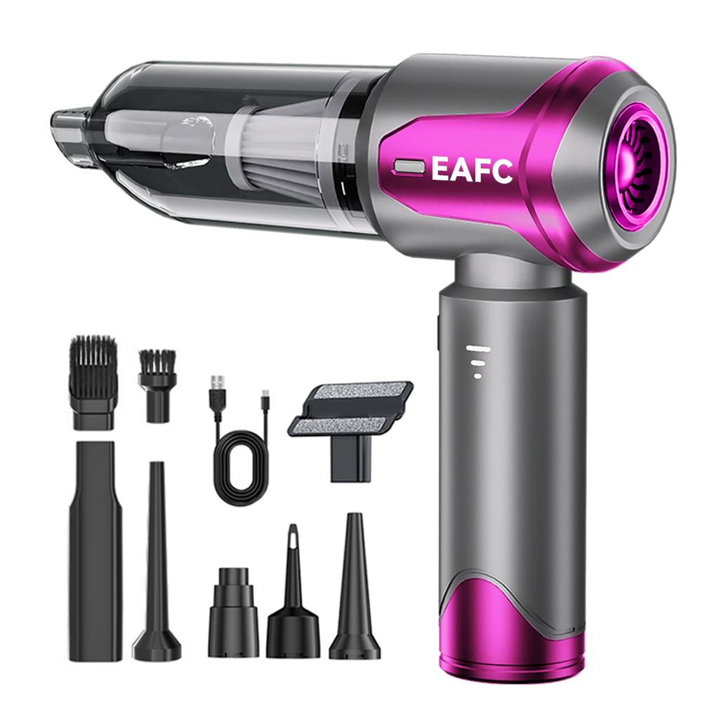 EAFC ハンドヘルド車の洗浄機掃除機ポータブルワイヤレスブラシレスモーターハイパワークリーニング強力なエアダスター
