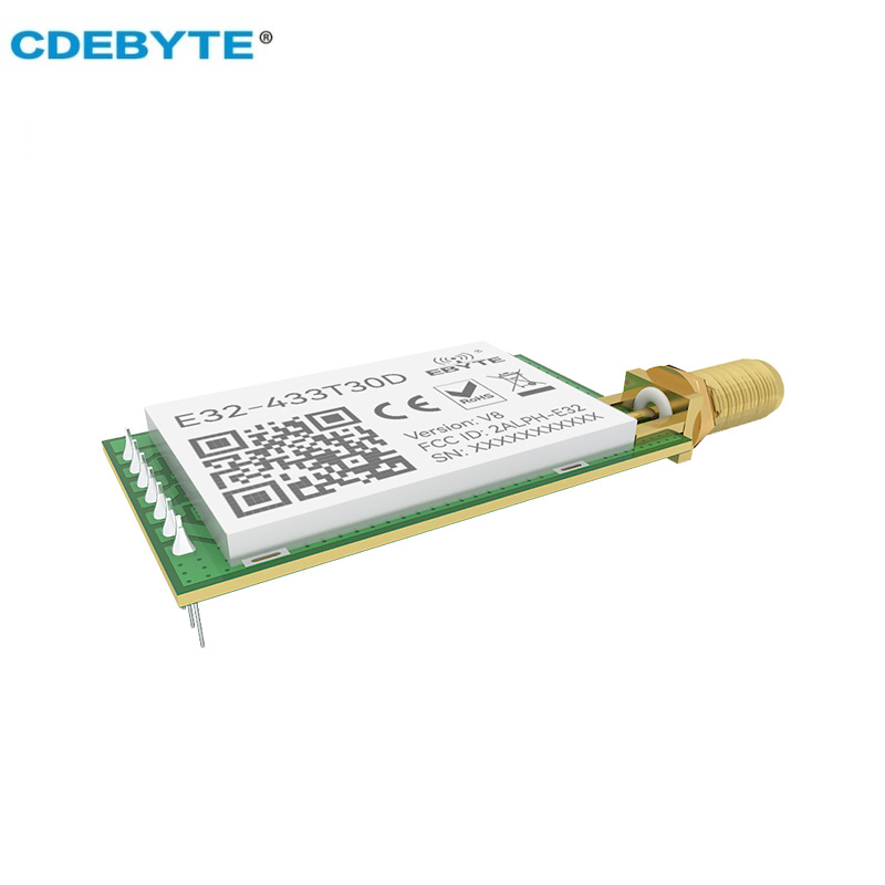 CDEBYTE 長距離無線ワイヤレスモジュール LoRa IoT 433MHz 30dBm 1W 8km E32-433T30D-V8