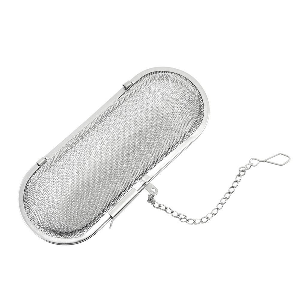 20pcs Oval Stainless Steel Mesh Tea Ball Infuser Loose Leaf Tea Spice Herb Tea Strainer