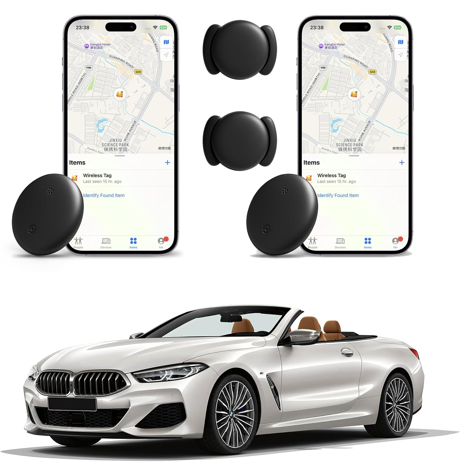 磁気 GPS トラッカー リアルタイム追跡デバイス、強力な磁石盗難防止車のロケーター車両オートバイバイクトラックトレーラー用