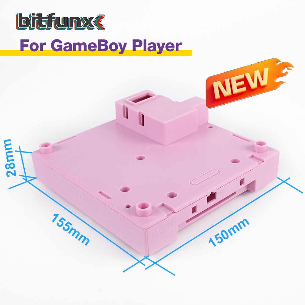 BitFunx GBP シェル交換ケース Gamecube ゲームボーイプレーヤーシェル DOL-017 ゲームコンソール用