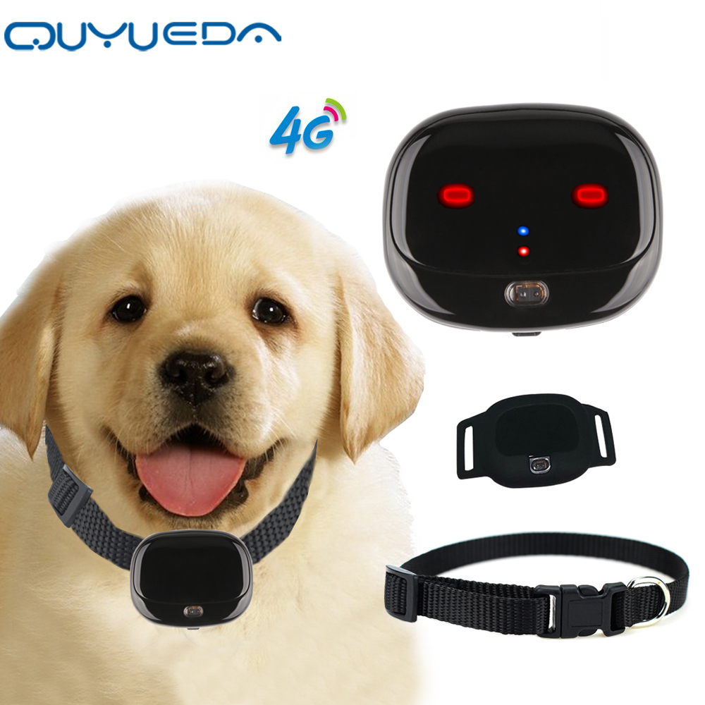 ミニ 4 グラムペット GPS トラッカー防水犬 GPS 首輪ダズルライト付き動物ロケーターサポートジオフェンス低バッテリーアラーム WIFI