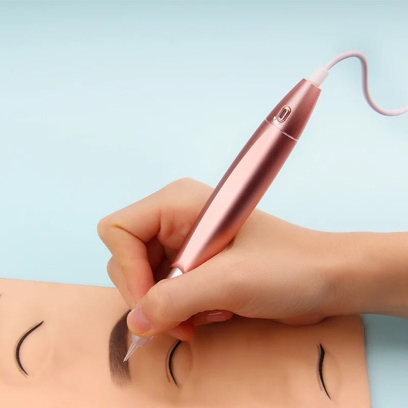 眉毛タトゥーマシンアートメイクペンプロフェッショナルロータリー Microblading ペン針カートリッジアイアート