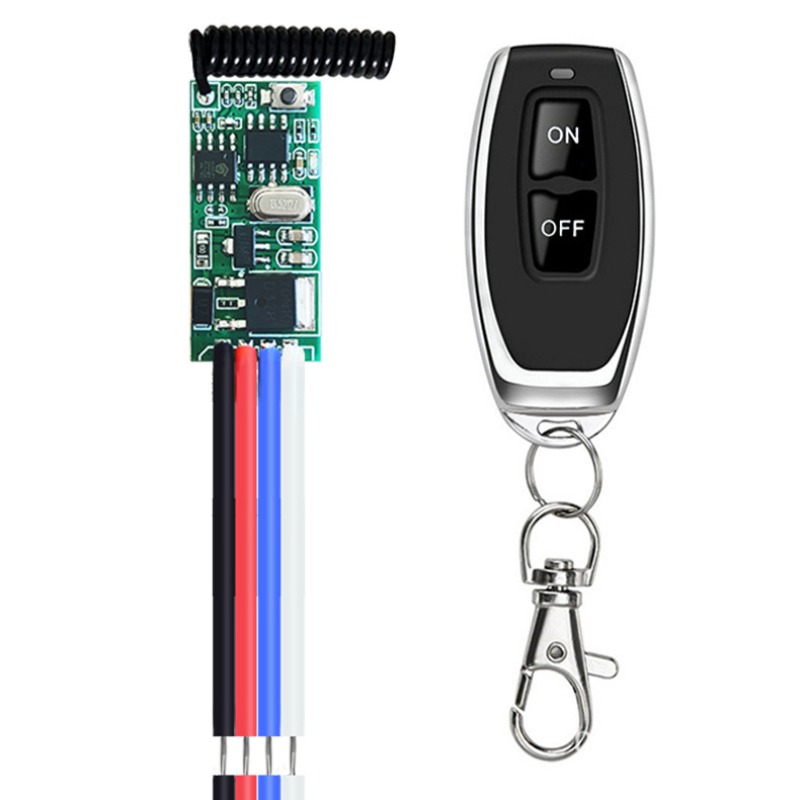 ミニ DC 3.6V-24V 1CH ワイヤレスリモートコントロールスイッチ、LED クリスマスライト用 RF リレーレシーバー
