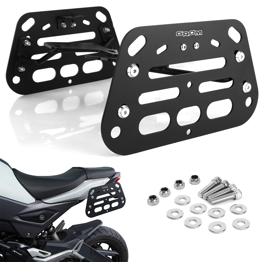 オートバイホンダ Grom 125 MSX 125 2016 2017 2018 2019 2020 取付ブラケットパニアラックサイドラックサドルバッグサポートバー