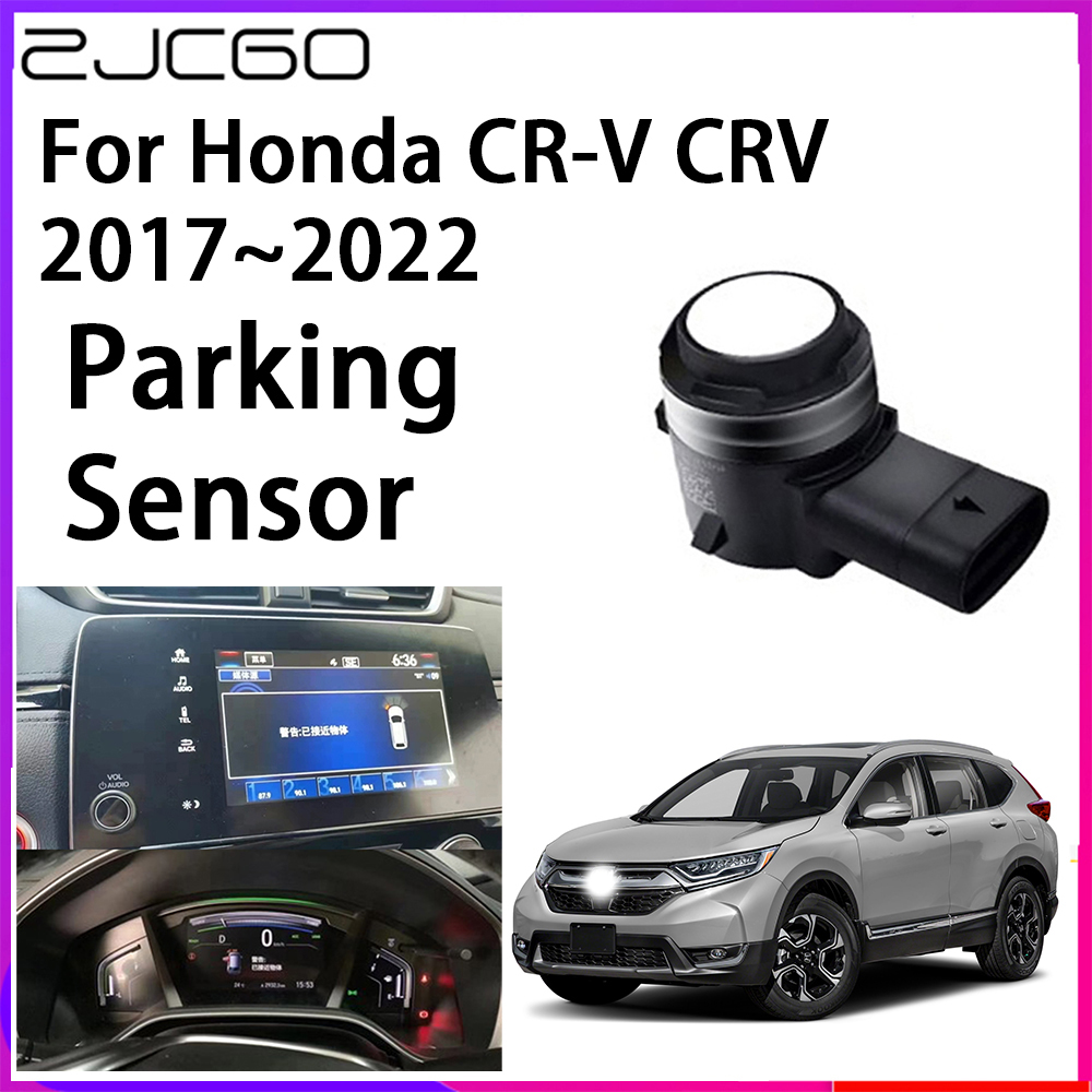 ZJCGO パーキングセンサーキット 車 Parktronic バックライト リバースレーダーモニターシステム ホンダ CR-V CRV 2017 2018 2019 2020 2021 2022用