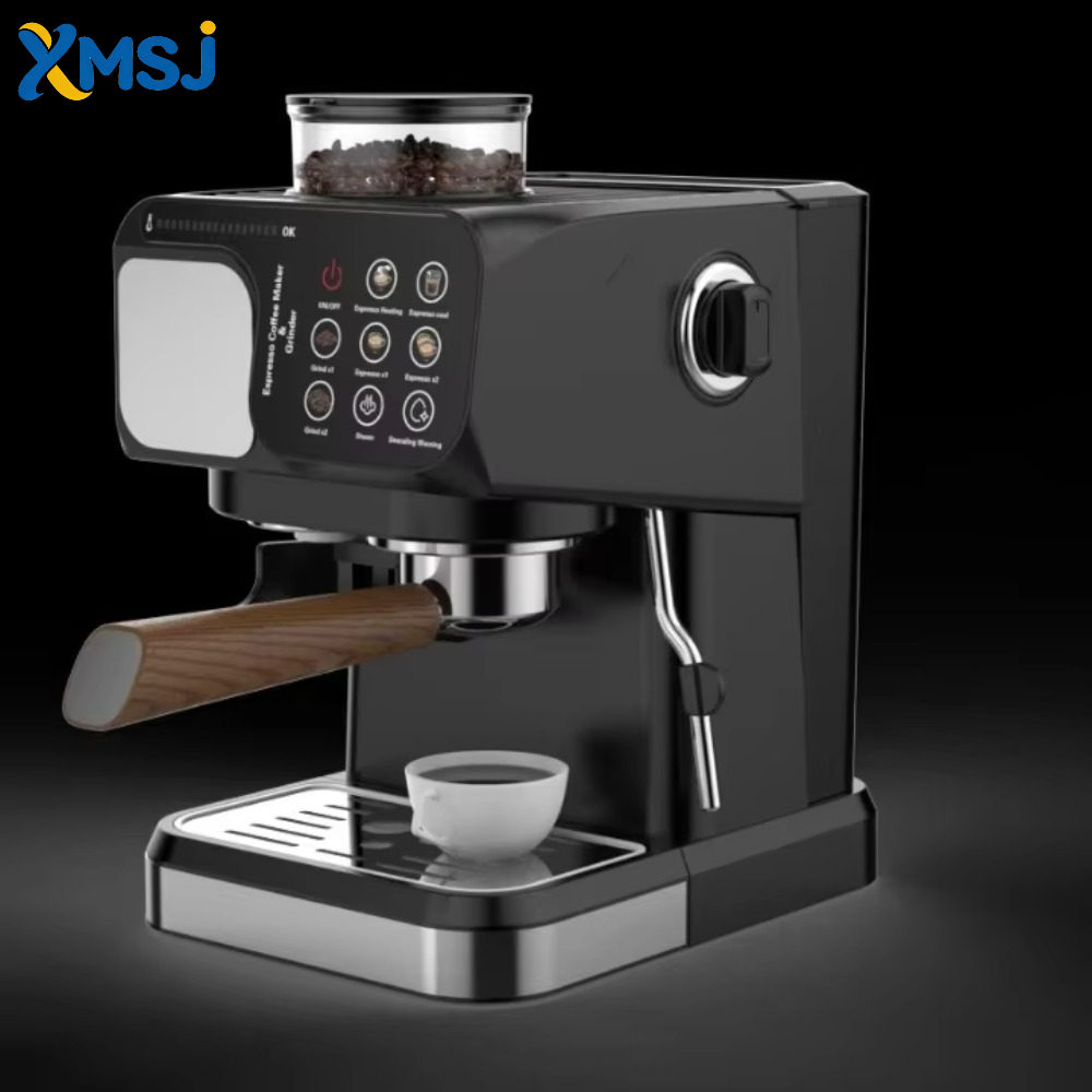 Italian-style Semi-Automatic Coffee Machine 20 Bars Pressure Touch Screen Multifunctional Features for Household Espresso Milk