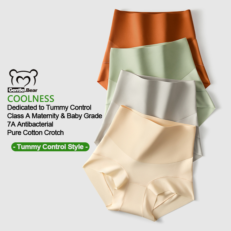 優しい。 BEAR ハイウエストおなかコントロールシェイプウェア ブリーフ 女性用ボディシェイパー下着 終日快適な新デザイン
