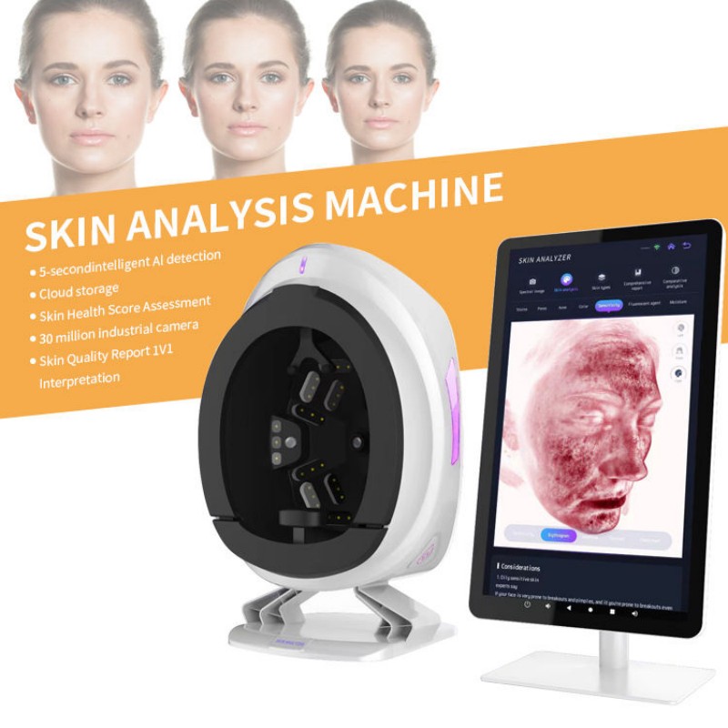 AISIA Q2 スキンアナライザー 3D AI フェイシャルスキャナー インテリジェントスキンテスター 総合診断分析 美容院に必要な