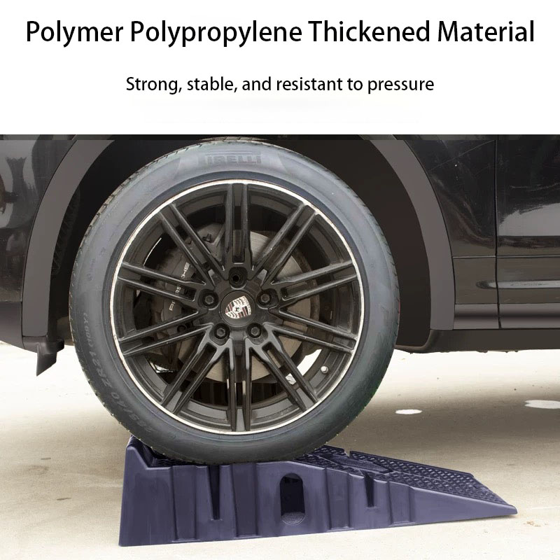 ヘビーデューティ車のスロープ滑り止め作業プラスチックサポート 2 個の負荷 2500 キロ車のメンテナンスツールスロープボードはしごジャックリフトツール