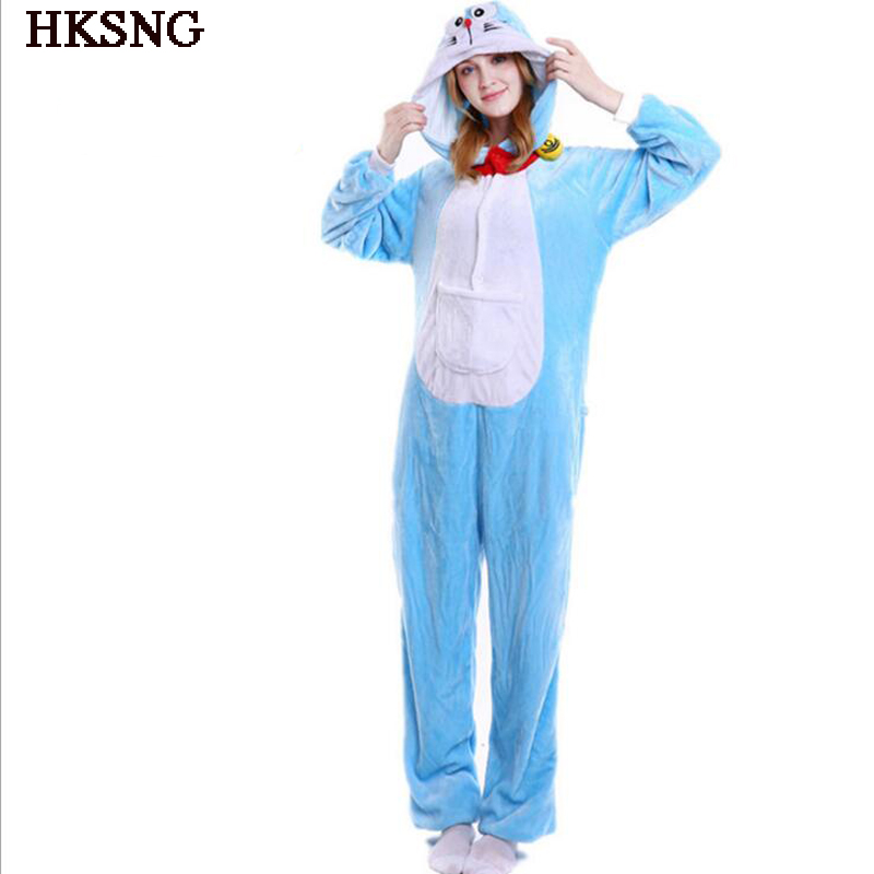 HKSNG 大人用ワンピースパジャマ冬大人のスパースターユニセックス動物アニメ猫ハロウィンコスプレ衣装着ぐるみパーティーパジャマギフト