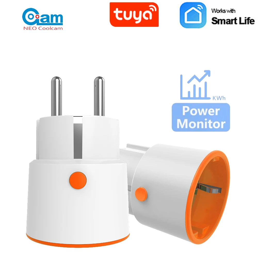 Tuya スマート Zigbee 3.0 電源プラグ 16A EU コンセント 3680 ワットメーターリモコン Alexa と Tuya ハブで動作