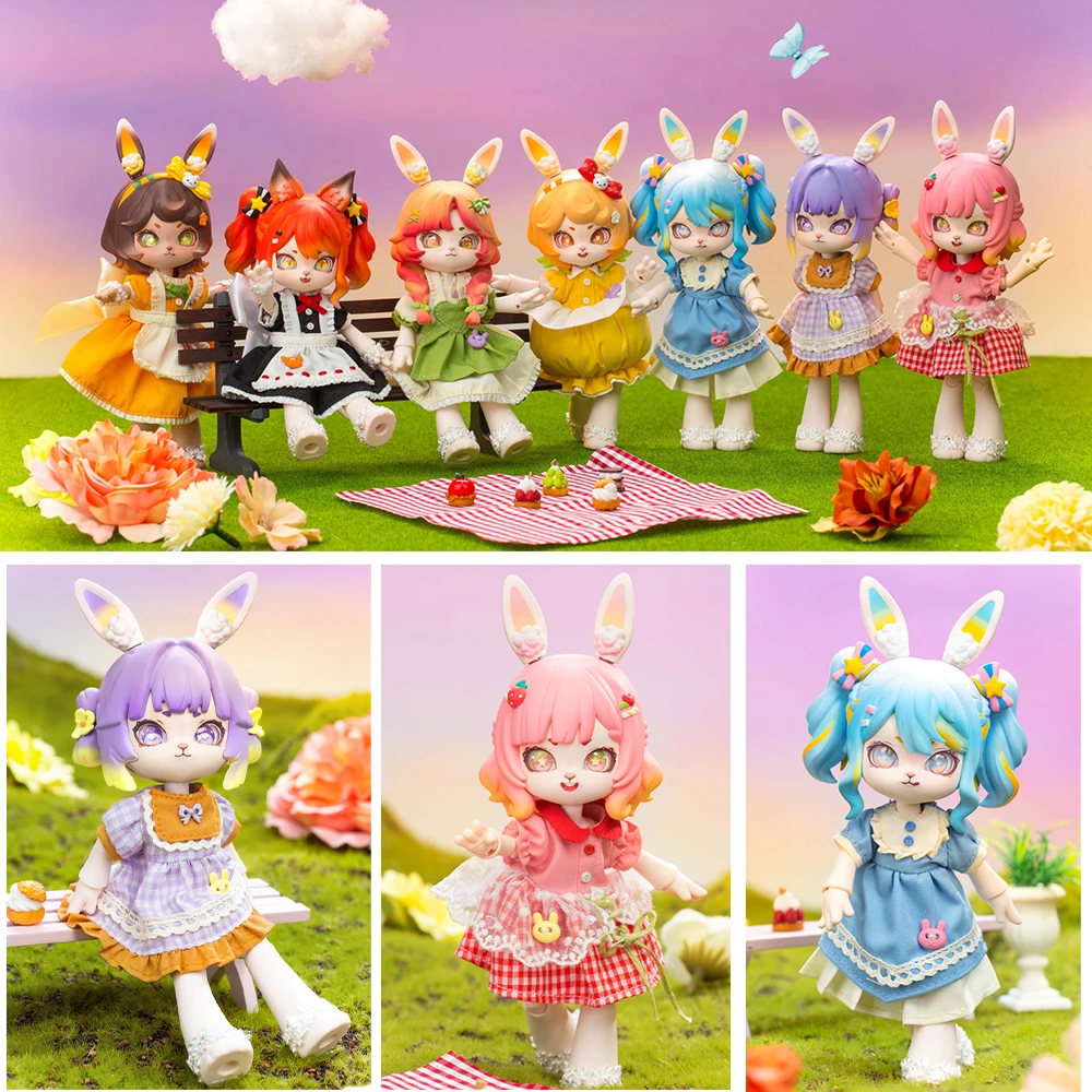 ボニーブラインドボックスおもちゃかわいい 1/12 Bjd Obtisu11 関節人形ミステリーサプライズボックスアクションフィギュアかわいい人形クリスマスギフト
