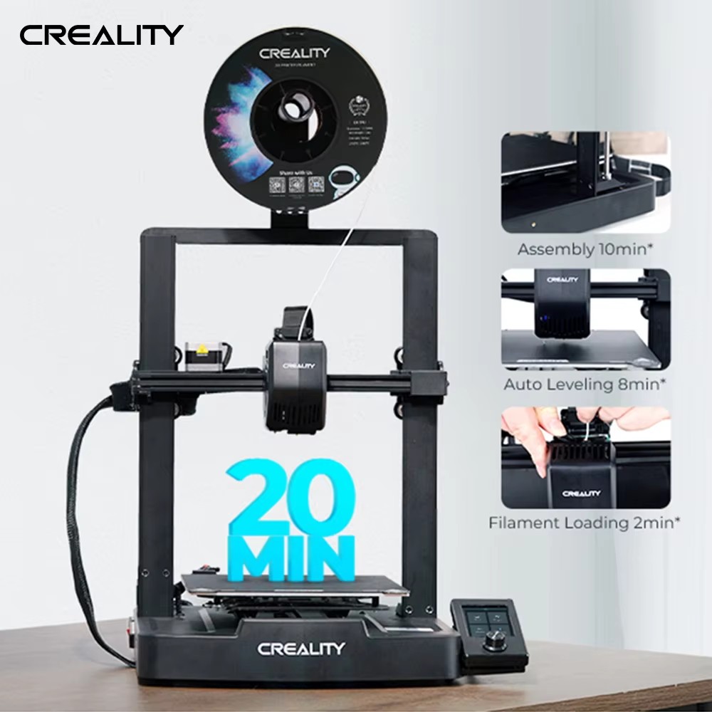 Creality Ender-3 V3 SE 3D プリンタ 250 ミリメートル/秒自動レベリングスプライト直接押出デュアル Z 軸 3D 印刷 220*220*250 ミリメートルビルドボリューム