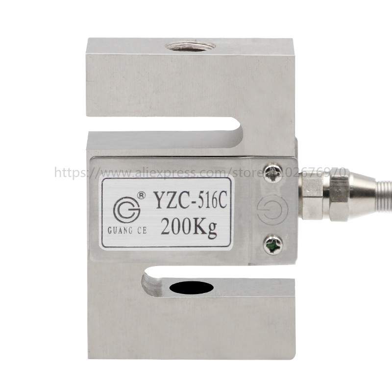 新しいオリジナル YZC-516C ロードセル力測定プルとペス S タイプ圧力センサー