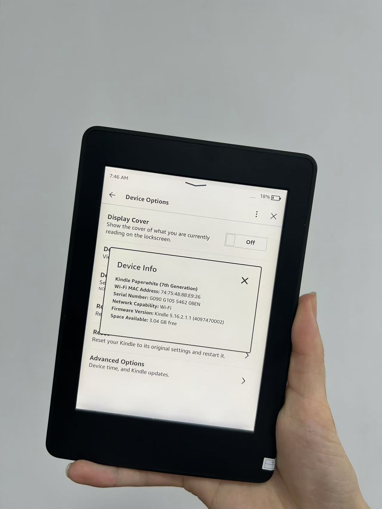 6 インチ中古 Kindle Paperwhite 7th 4GB 良好な状態の世代電子書籍リーダー内蔵ライト電子ブック電子インクブック Kindle 用