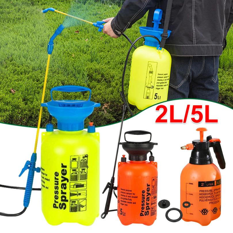 2L/3L/5L 高圧庭じょうろじょうろじょうろスプレー消毒空気圧空気圧縮ポンプ手動圧力噴霧器