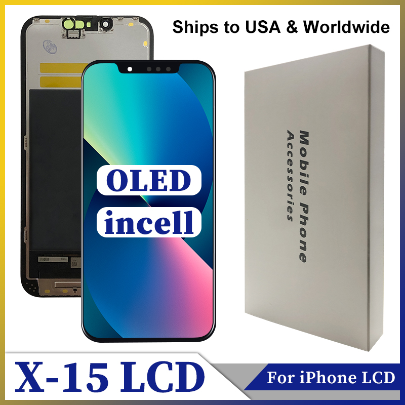 新しい AAA OLED iPhone × XR XS 最大 Lcd ディスプレイ 3D タッチスクリーンデジタイザ iPhone 11 11Pro 12 12 プロマックス 13 14 プラス 15 液晶