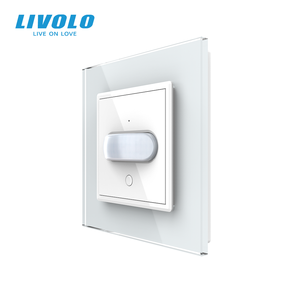LIVOLO ワイヤレス PIR モーションセンサー、Matter 対応スマート人感センサー。配線不要で、Apple HomeKit や Alexa 対応のスマートホームに最適です。